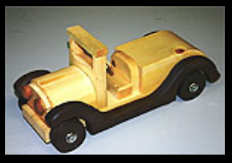 Handcrafted Wooden Roadster