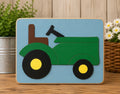 Handcrafted Wooden Tractor Puzzle